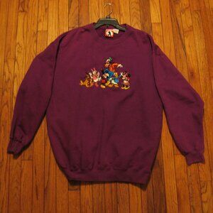 Disney Sweatshirt made by Mickey INC. from 1986 , 80% cotton 20% polyester L/XL